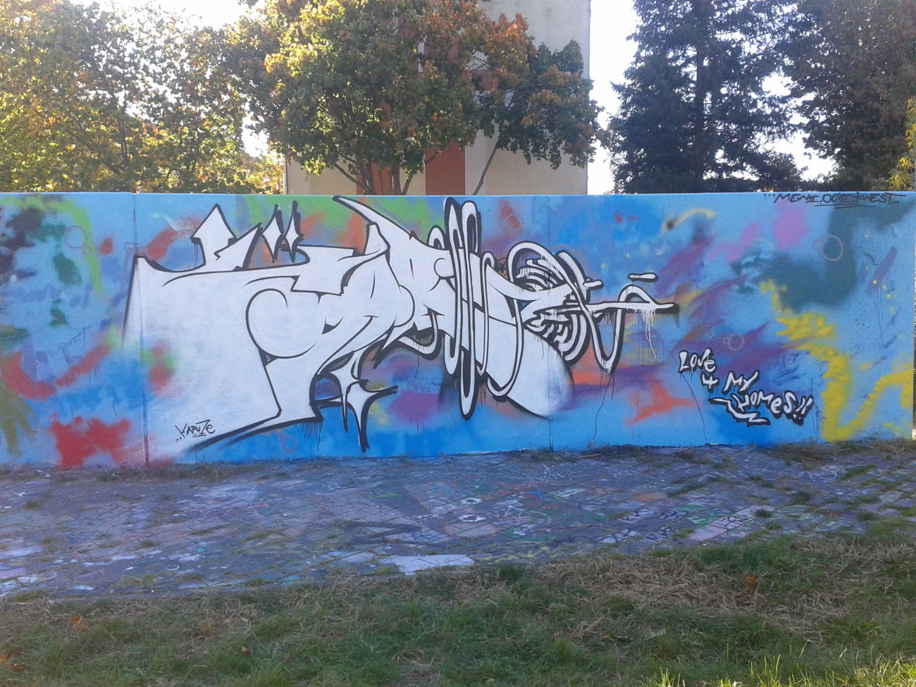 Graffiti Wall - Photo by Sabo - sabo, lovers, lvrs (2015)