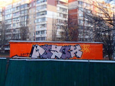 Graffiti Bombing - Photo by Sabotage