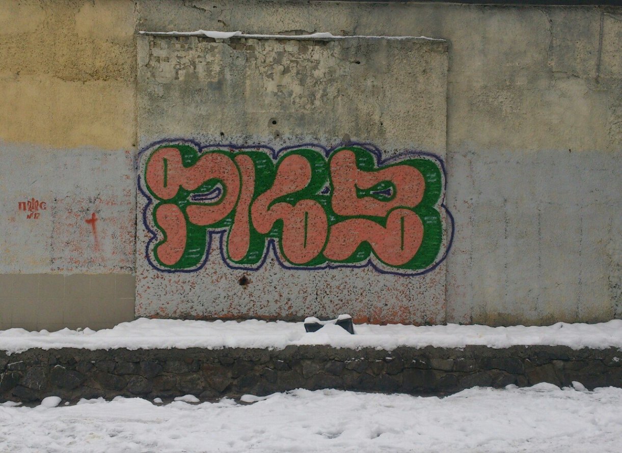 Graffiti Bombing - Photo by Sabotage (2014)