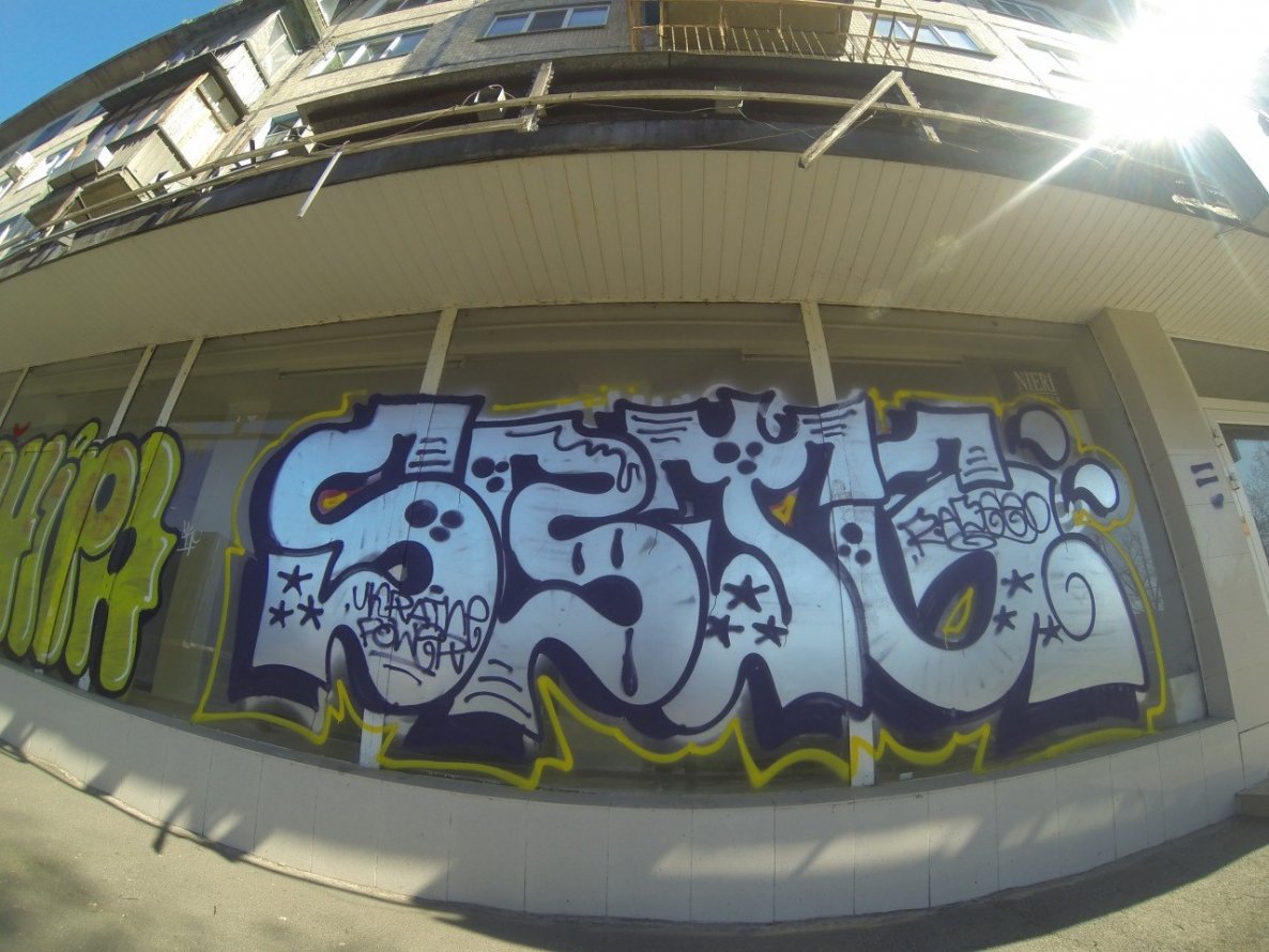 Graffiti Bombing - Photo by Sabotage