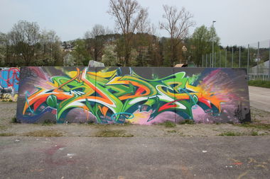 Graffiti Wall in Stuttgart - Photo by SadeASV - Sade, ASV, 71 (2013)