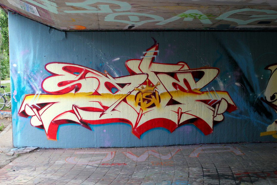 Graffiti Wall in Stuttgart - Photo by SadeASV - Sade, ASV, 71 (2013)
