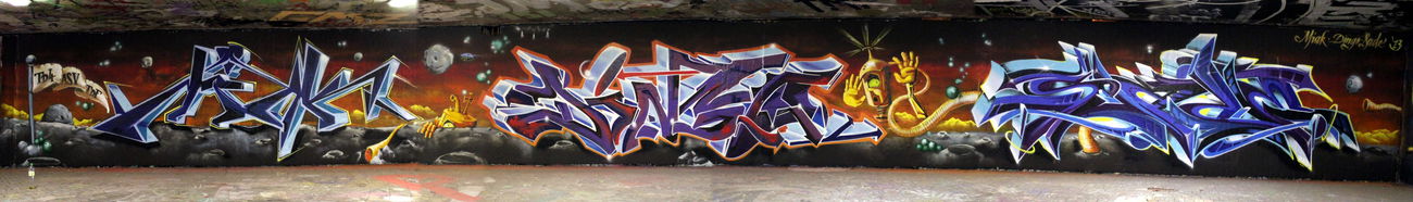 Graffiti Wall - Photo by SadeASV - Sade, ASV, 71 (2013)