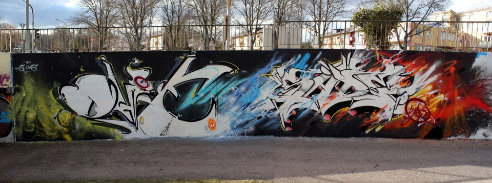 Graffiti Wall - Photo by SadeASV - Sade, Phixe21, ASV (2013)