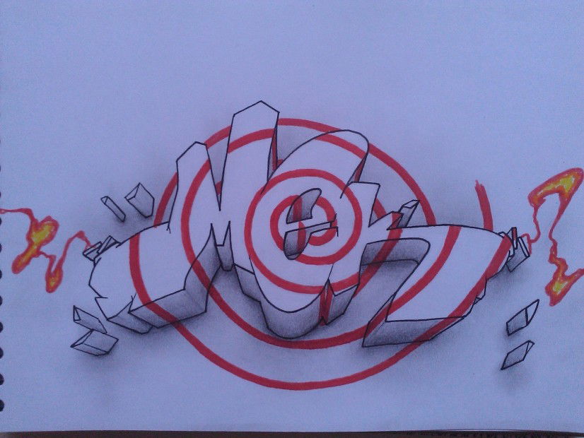 Graffiti Sketch - Photo by Saem