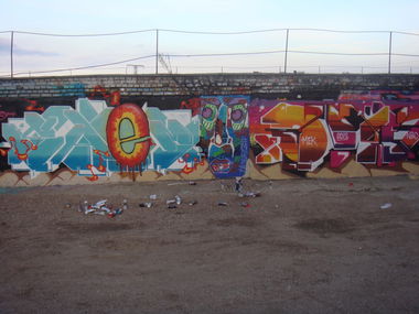 Graffiti Wall - Photo by Saem