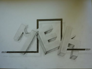 Graffiti Sketch - Photo by Saem