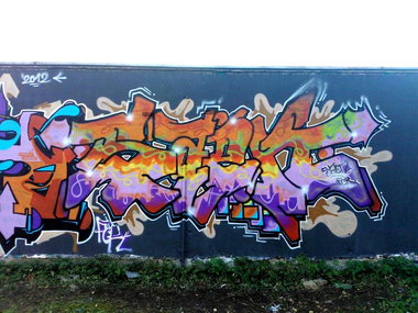 Graffiti Wall - Photo by SaenOne