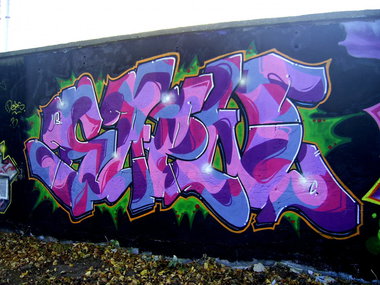 Graffiti Wall - Photo by SaenOne