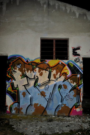 Graffiti Wall - Photo by SaenOne