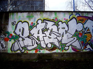 Graffiti Wall - Photo by SaenOne
