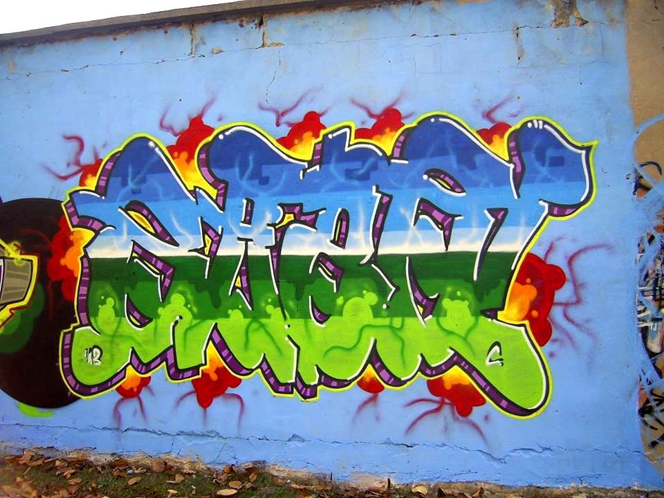 Graffiti Wall - Photo by SaenOne