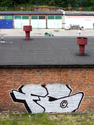 Graffiti Bombing - Photo by SaenOne