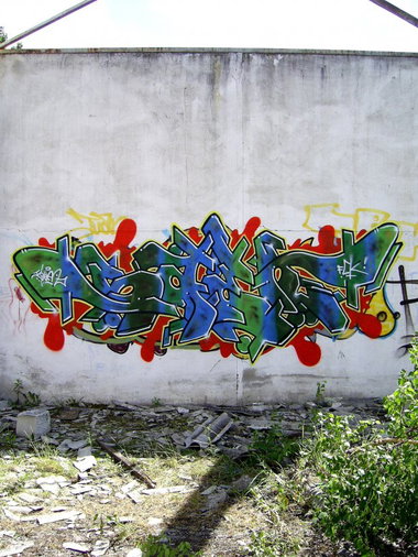 Graffiti Wall - Photo by SaenOne