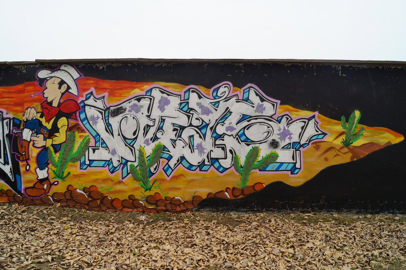 Graffiti Wall - Photo by SaenOne