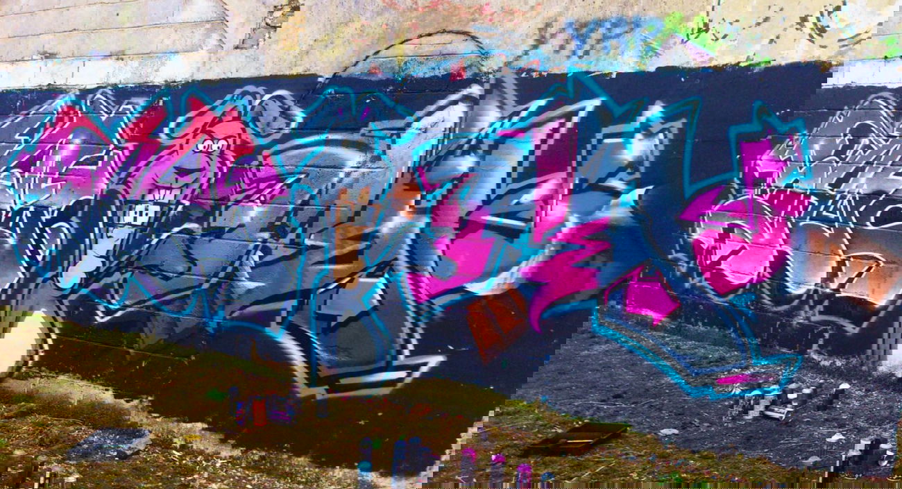 Graffiti Wall - Photo by SafeVsk