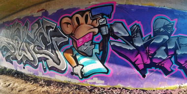 Graffiti Wall - Photo by SafeVsk