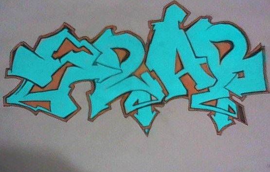 Graffiti Sketch - Photo by Saft - Bear