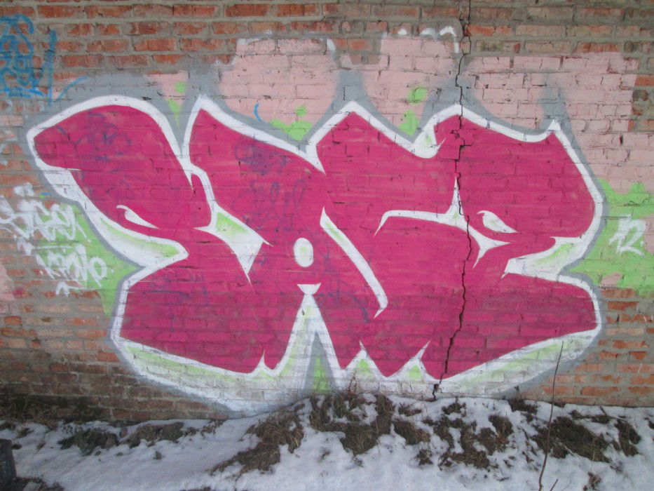 Graffiti Bombing in Cherkassy - Photo by Sage - Sage, KRM, Ukraine
