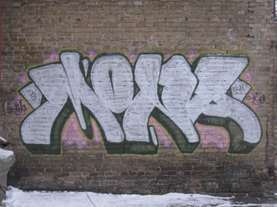Graffiti Bombing in Cherkassy - Photo by Sage - Sage, KRM, Ukraine