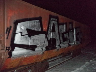 Graffiti Bombing - Photo by Sagiq (2017)