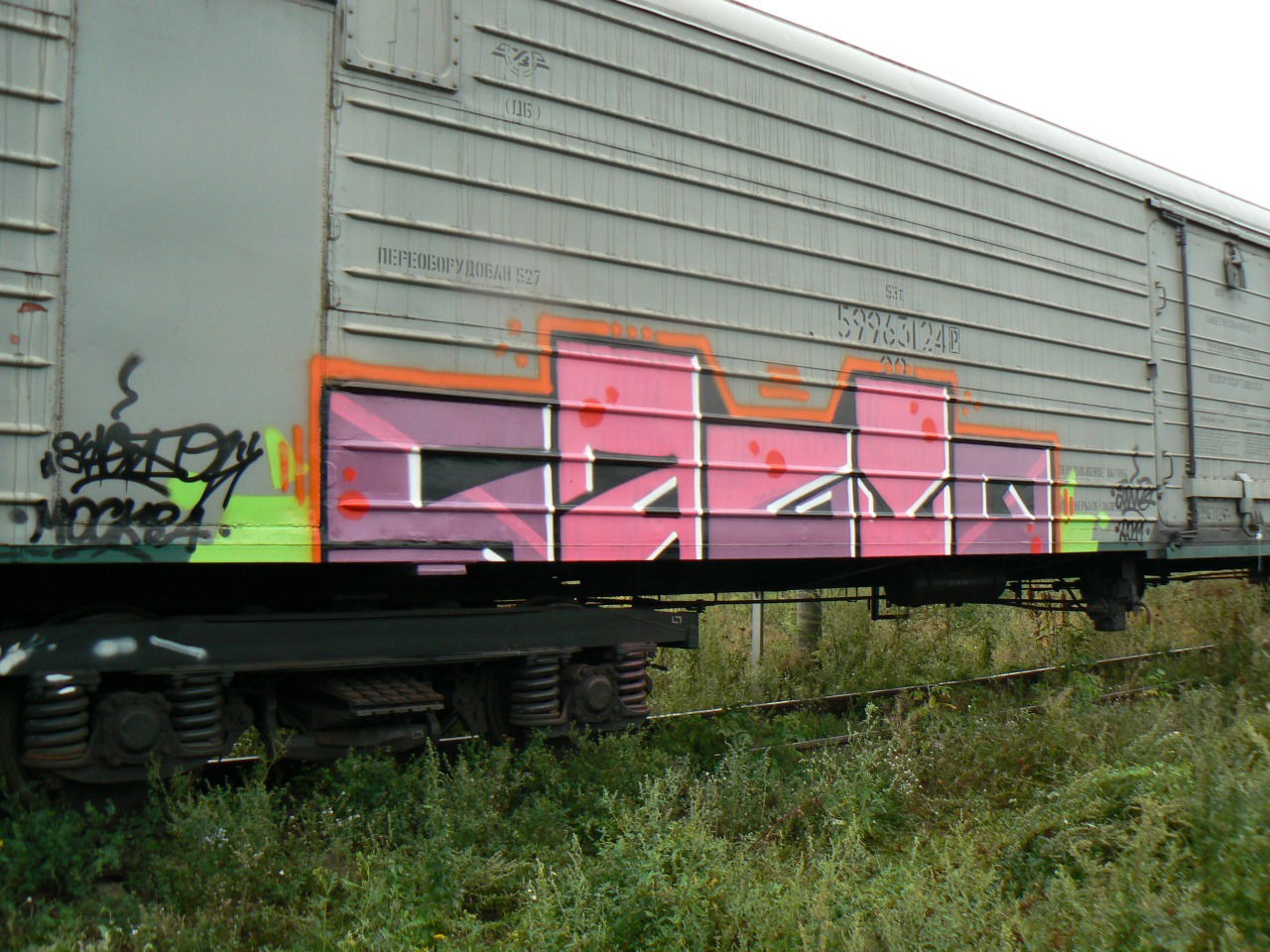 Graffiti Train - Photo by Sagiq (2011)