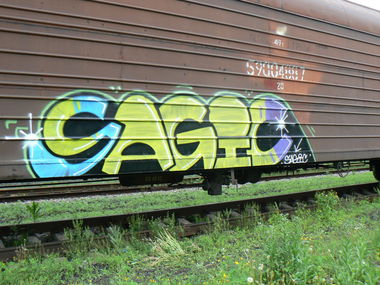 Graffiti Bombing - Photo by Sagiq - sagic (2013)
