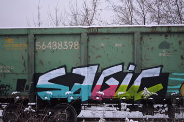 Graffiti Bombing - Photo by Sagiq - sagic (2012)