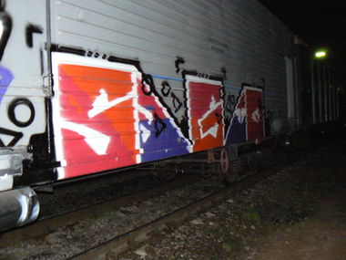 Graffiti Bombing - Photo by Sagiq (2012)