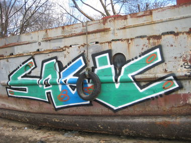 Graffiti Wall - Photo by Sagiq (2014)