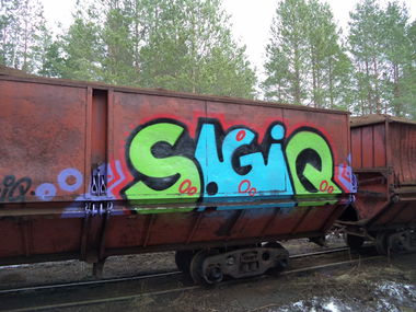 Graffiti Bombing - Photo by Sagiq (2015)