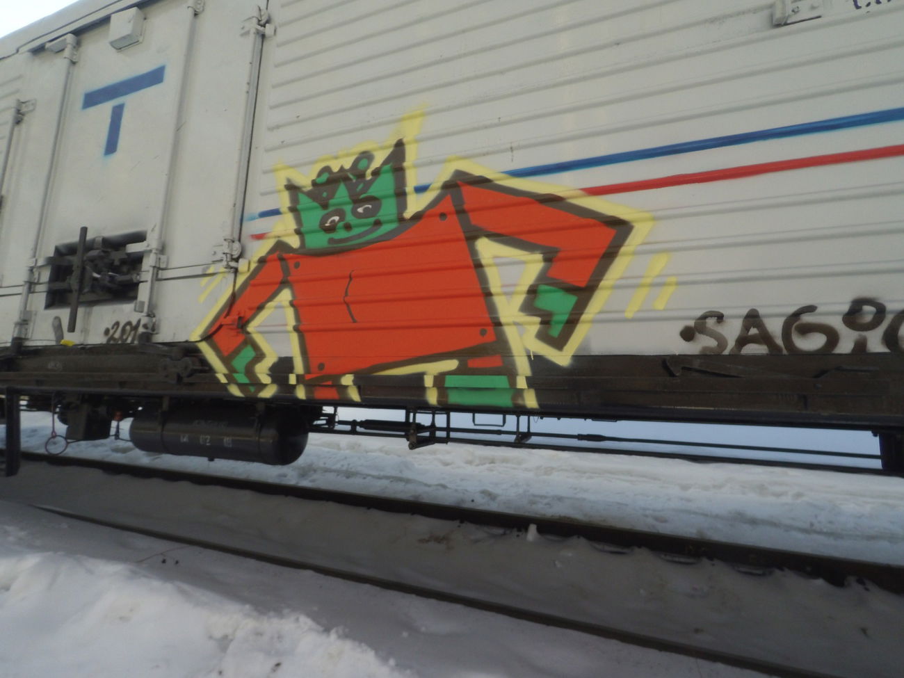 Graffiti Bombing - Photo by Sagiq - sagiq, freight (2018)