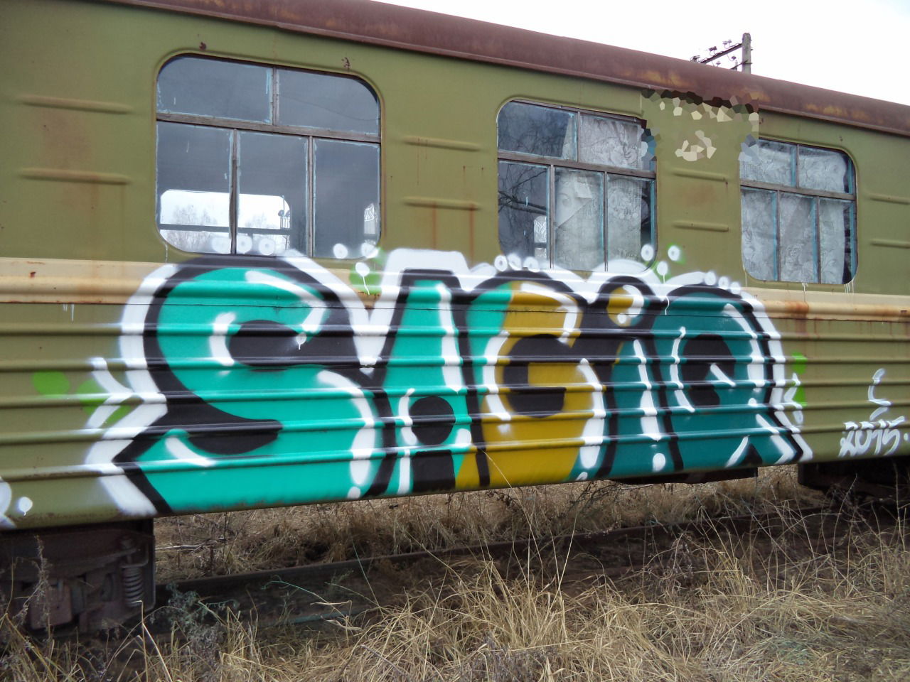 Graffiti Train - Photo by Sagiq - SAGIQ (2015)