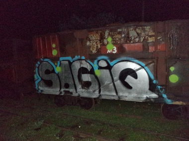 Graffiti Bombing - Photo by Sagiq (2015)