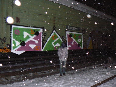 Graffiti Bombing - Photo by Sagiq (2013)