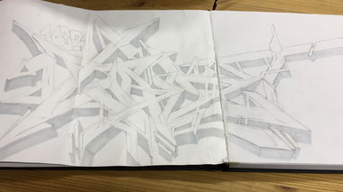 Graffiti Sketch - Photo by SainzTwo163