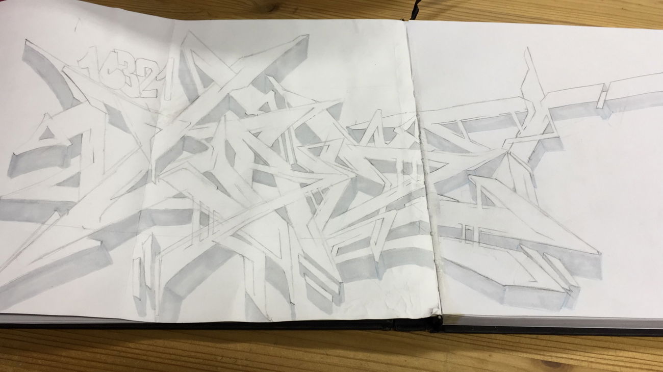 Graffiti Sketch - Photo by SainzTwo163