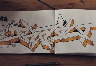 Graffiti Sketch - Photo by SainzTwo163