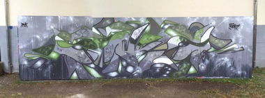 Graffiti Wall - Photo by Sake - Seka (2015)