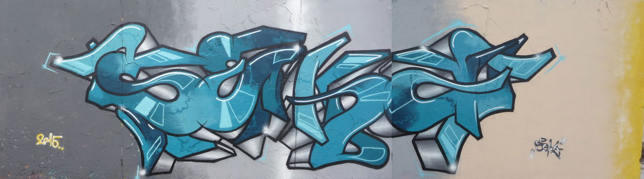 Graffiti Wall - Photo by Sake - 2015 (2015)