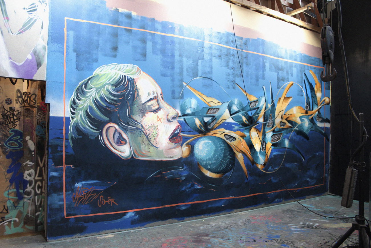 Graffiti Wall - Photo by Sake (2017)