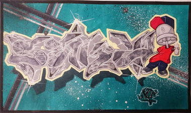 Graffiti Sketch - Photo by Sake - Sake (2015)