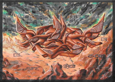 Graffiti Sketch in Schweiz - Photo by Sake - Sekah (2016)