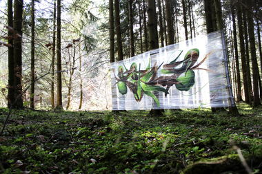 Graffiti Wall in Schweiz - Photo by Sake - Cello, Sekah (2017)