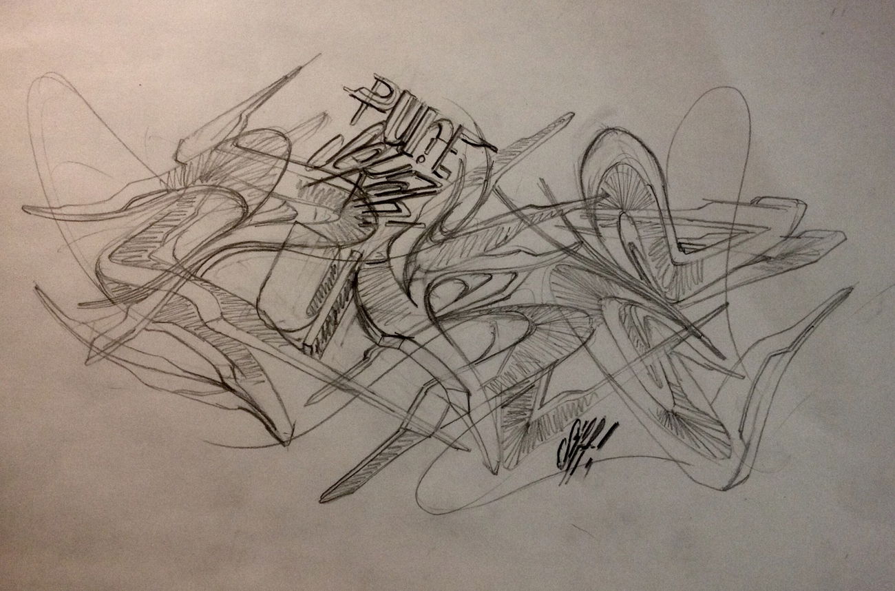 Graffiti in Switzerland - Photo by Sake - Sekah, Pure, Battle (2017)