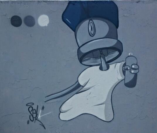 Graffiti Wall - Photo by Sake - Seka, Zeka, Character (2015)