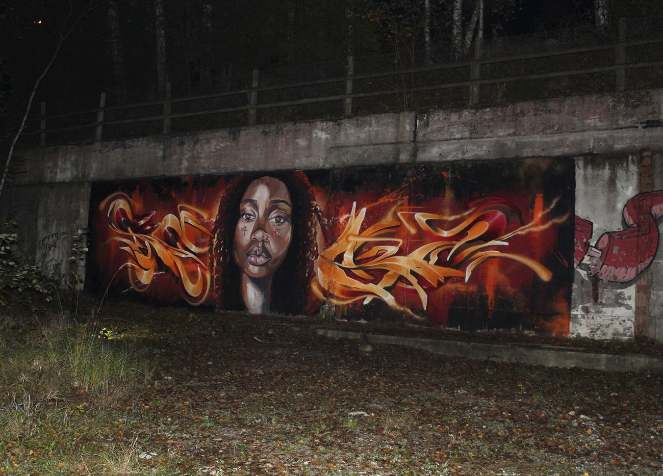 Graffiti Wall - Photo by Sake - Character, 3d