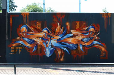 Graffiti Wall in Schweiz - Photo by Sake - Sekah, Siff, Frauenfeld (2017)