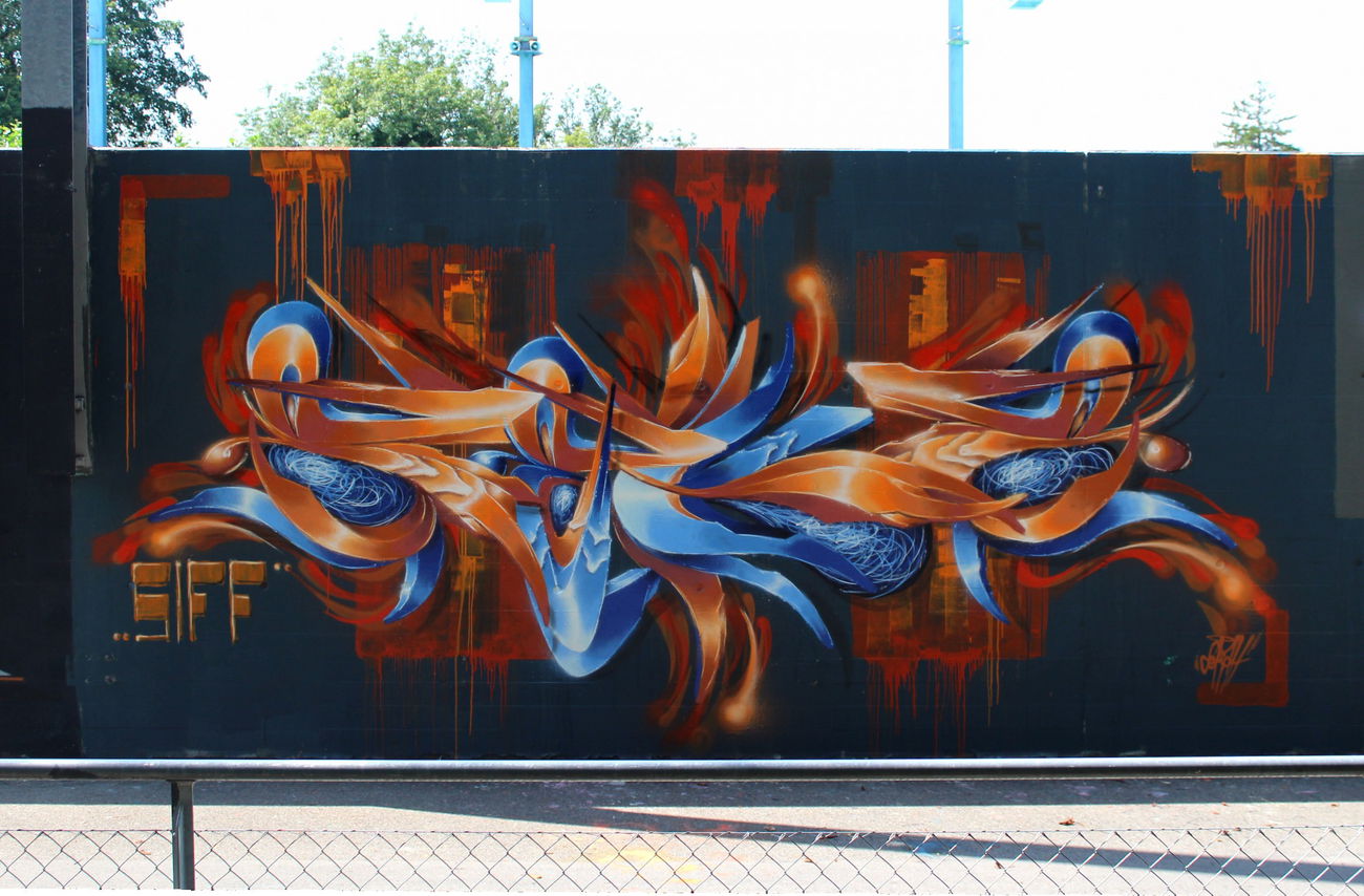 Graffiti Wall in Schweiz - Photo by Sake - Sekah, Siff, Frauenfeld (2017)