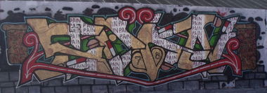 Graffiti Wall - Photo by SakonSiebenAcht - Sakon, 78, Rottweil (2014)